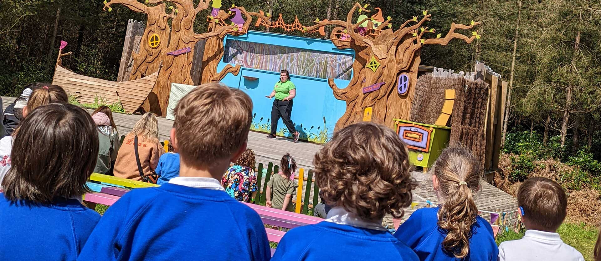 School visits to BeWILDerwood