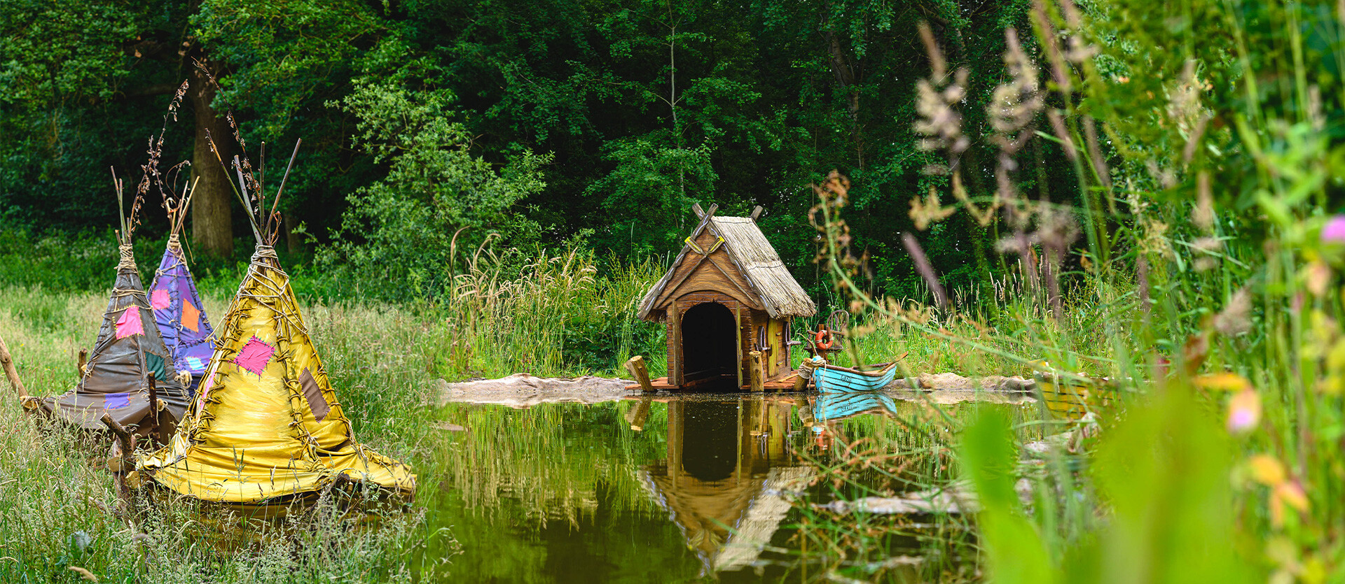 The Loopy Lakes at BeWILDerwood Cheshire